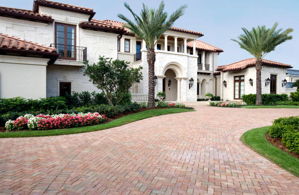 Residential Paver Driveway in Palm Beach Gardens, FL
